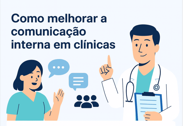 comunicação interna em clínicas