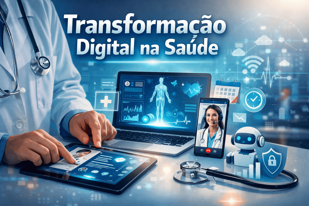 Transformação digital na saúde: como com evoluir com tecnologia