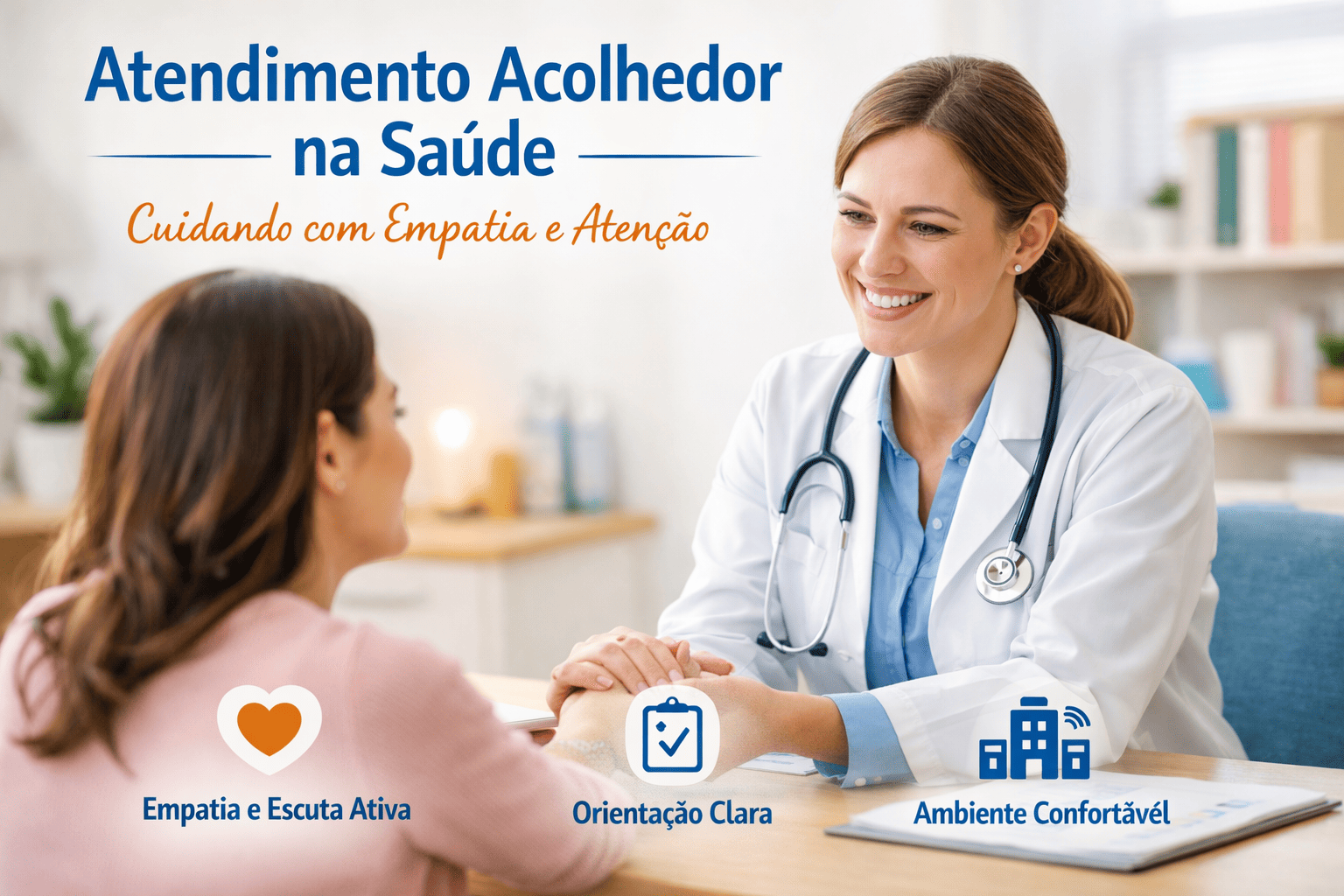 Atendimento acolhedor na saúde