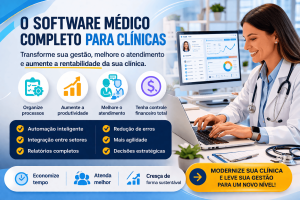 software médico completo para clínicas