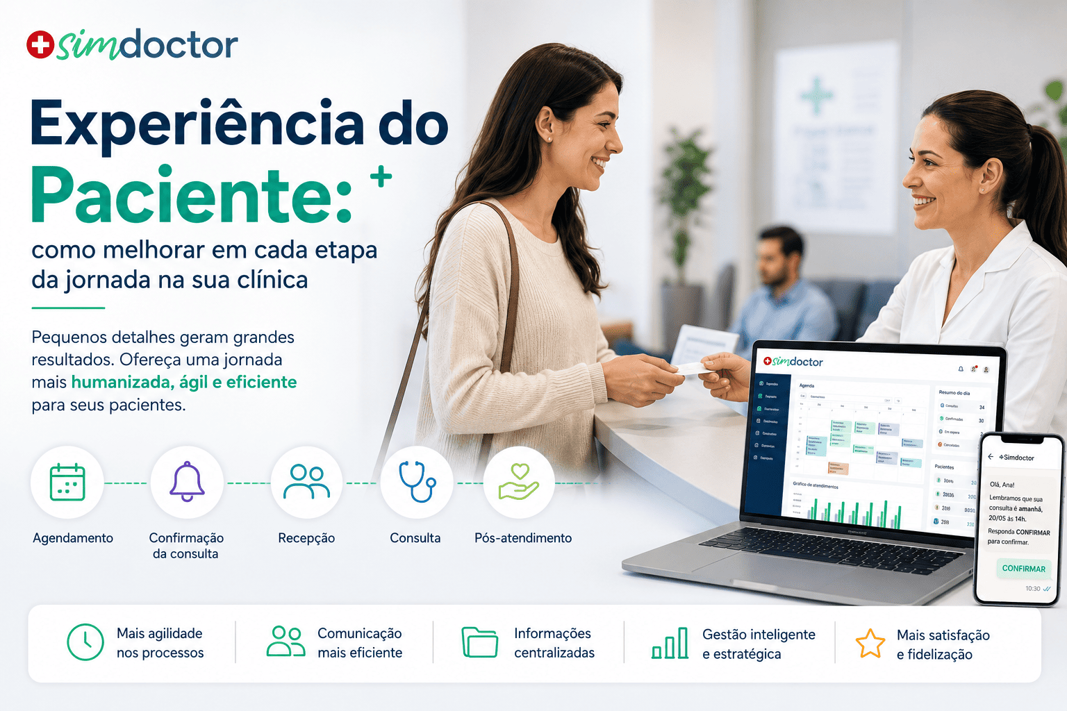 Como melhorar a experiência do paciente em clínicas